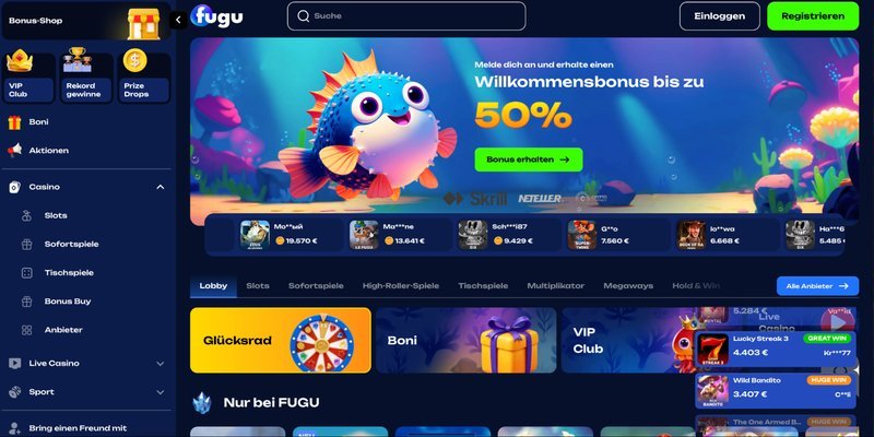 Best fugu casino online in Germany